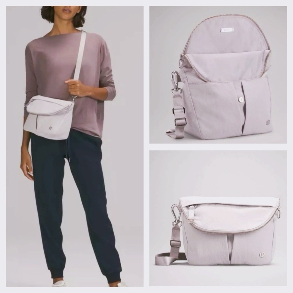 lululemon athletica Crossbody Bag in Pale Lilac